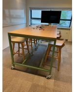Welltrade hoge vergader/kantinetafel (vt073)