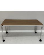 Welltrade kantinetafel op wieltjes (kt415)