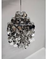Zilveren hanglamp (lamp28)