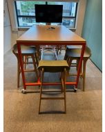 Welltrade hoge vergader/kantine tafel (vt076)