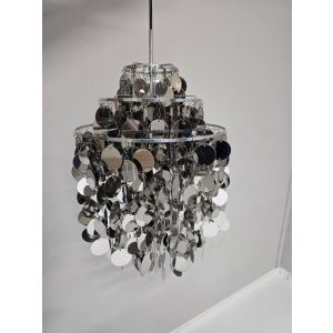 Zilveren hanglamp (lamp28)