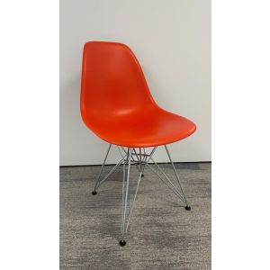Vitra Eames DSR stoel rood (vs4014) 