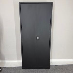 Zwarte 2-deurskast (2dk080)